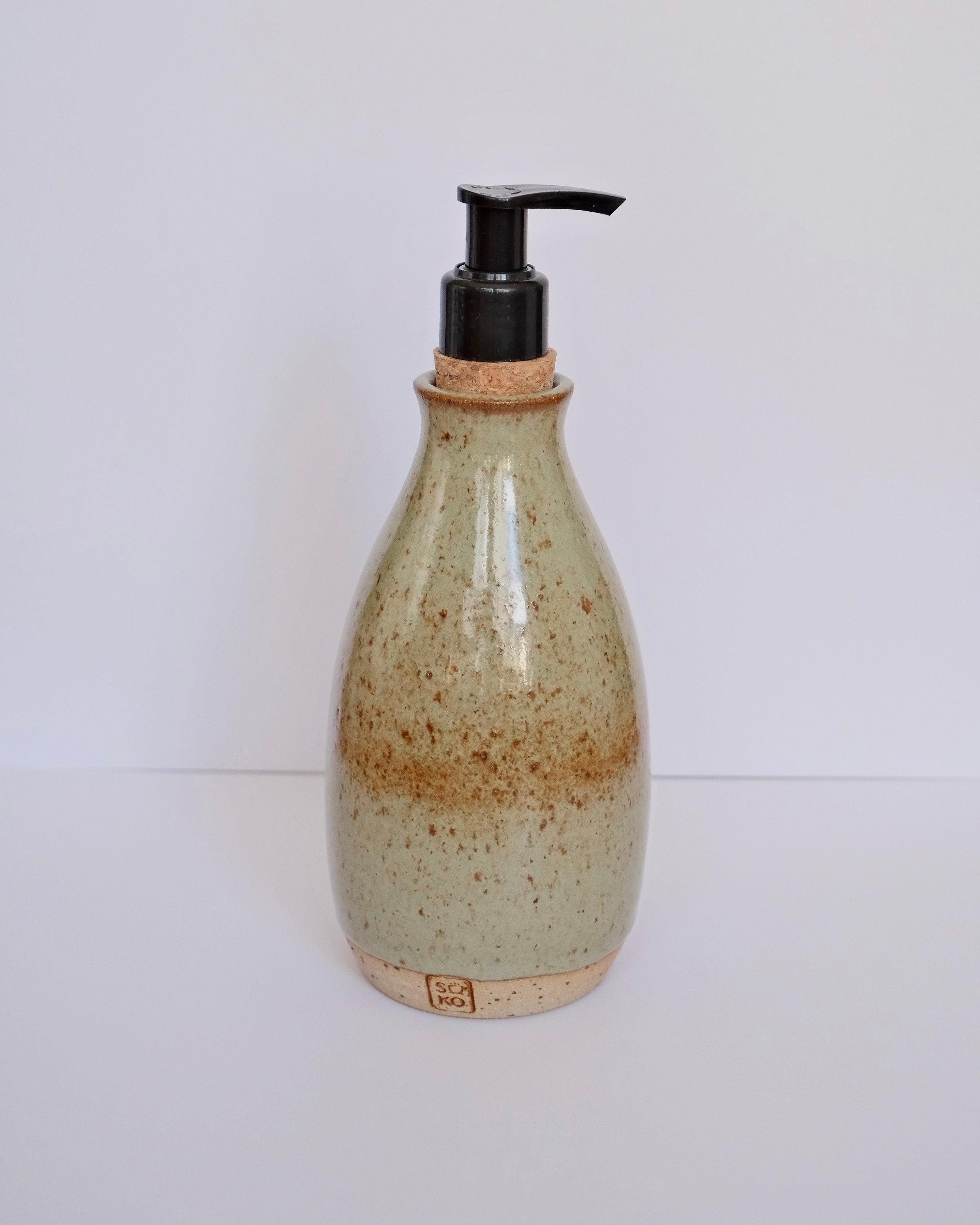 Soap dispenser A - Speckled Turquoise