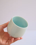 Porcelain Tumblers - Celadon Blue