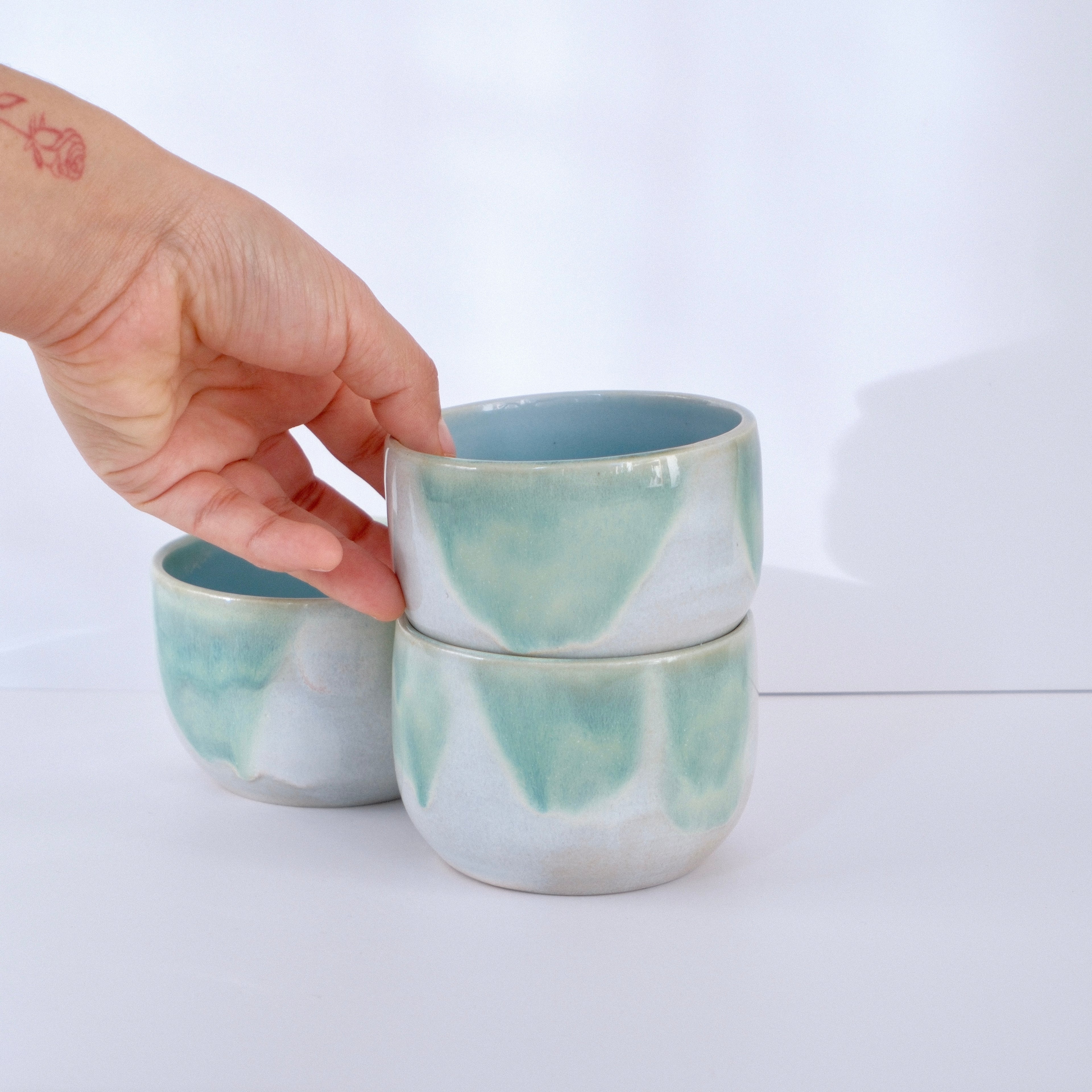 Watercolour low cup/bowl 260ml