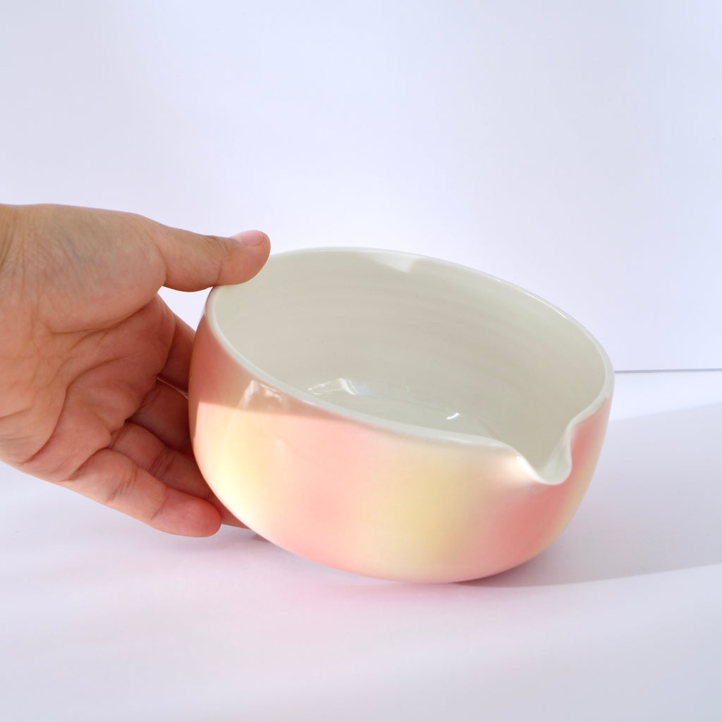 [SAMPLE] Pink Sunset Matcha Bowl