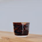 Porcelain tumbler - Brown gloss 250ml