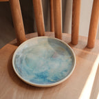 Watercolour small dessert plate 01
