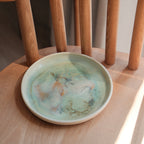 Watercolour small dessert plate 05