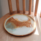 Watercolour small side plate 10