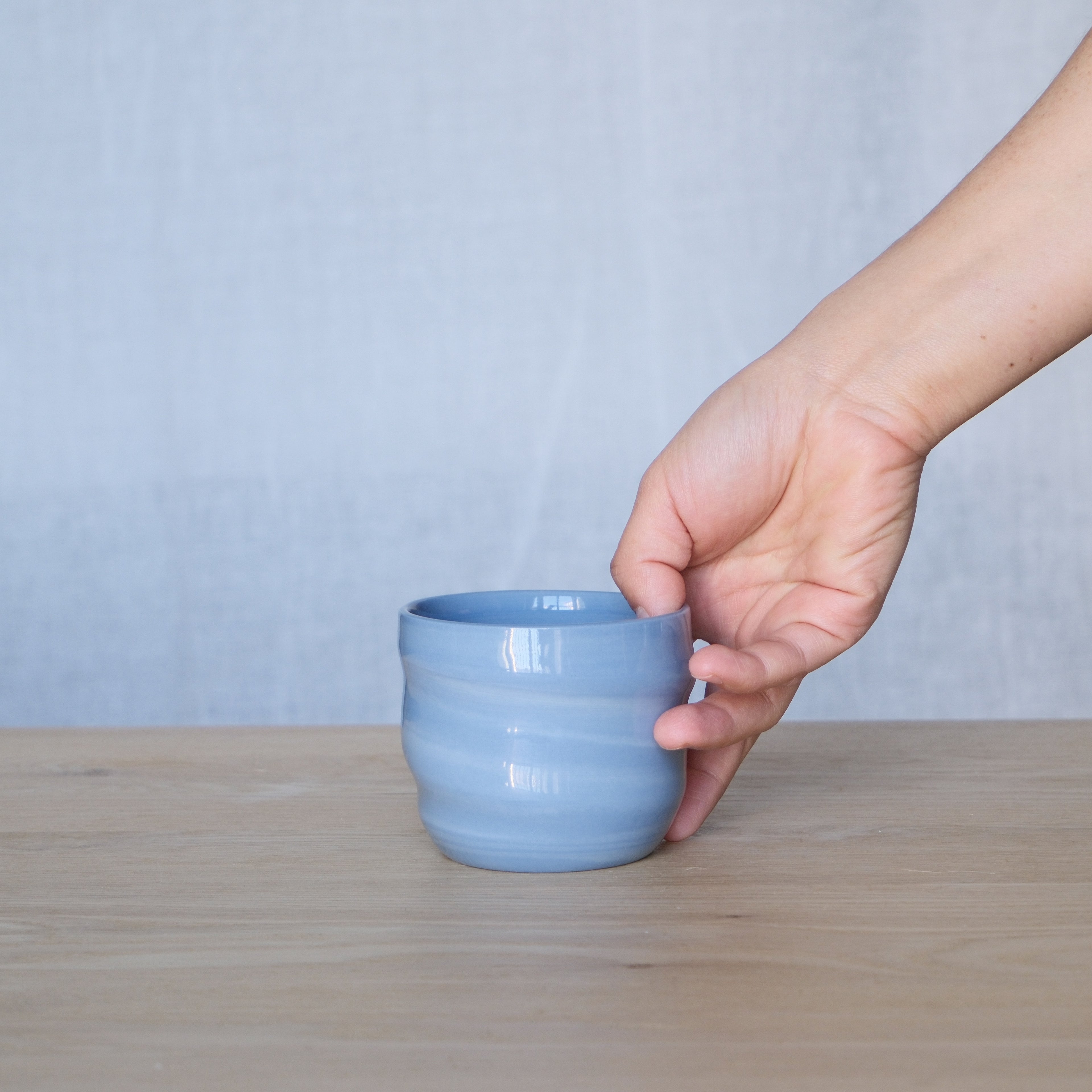 Blue Marbled Tumbler 260ml