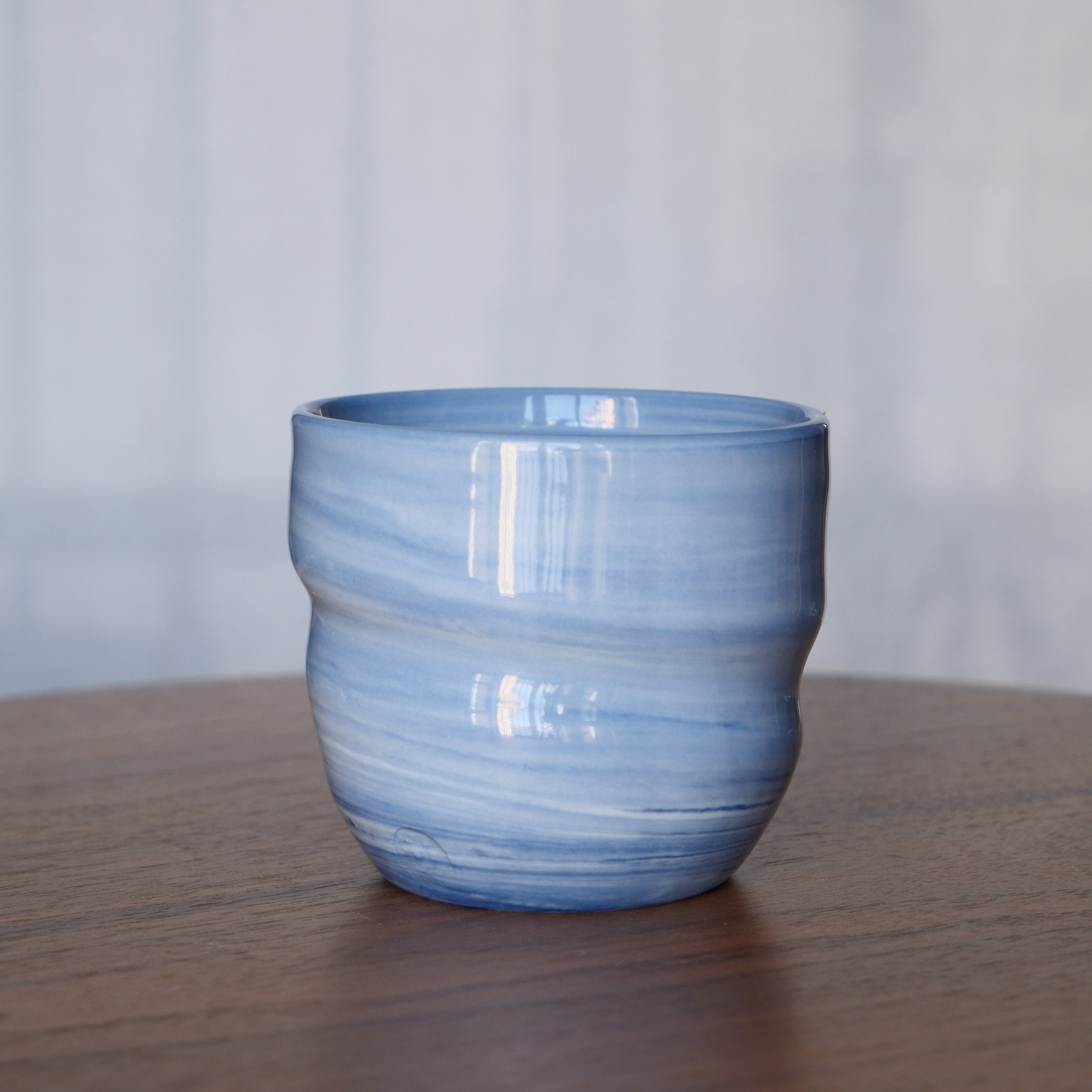 Blue Marbled Tumbler 260ml