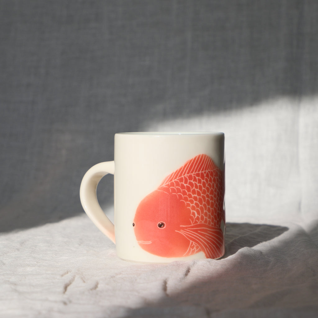 Adrift Porcelain Mug 002 - Goldfish 380ml