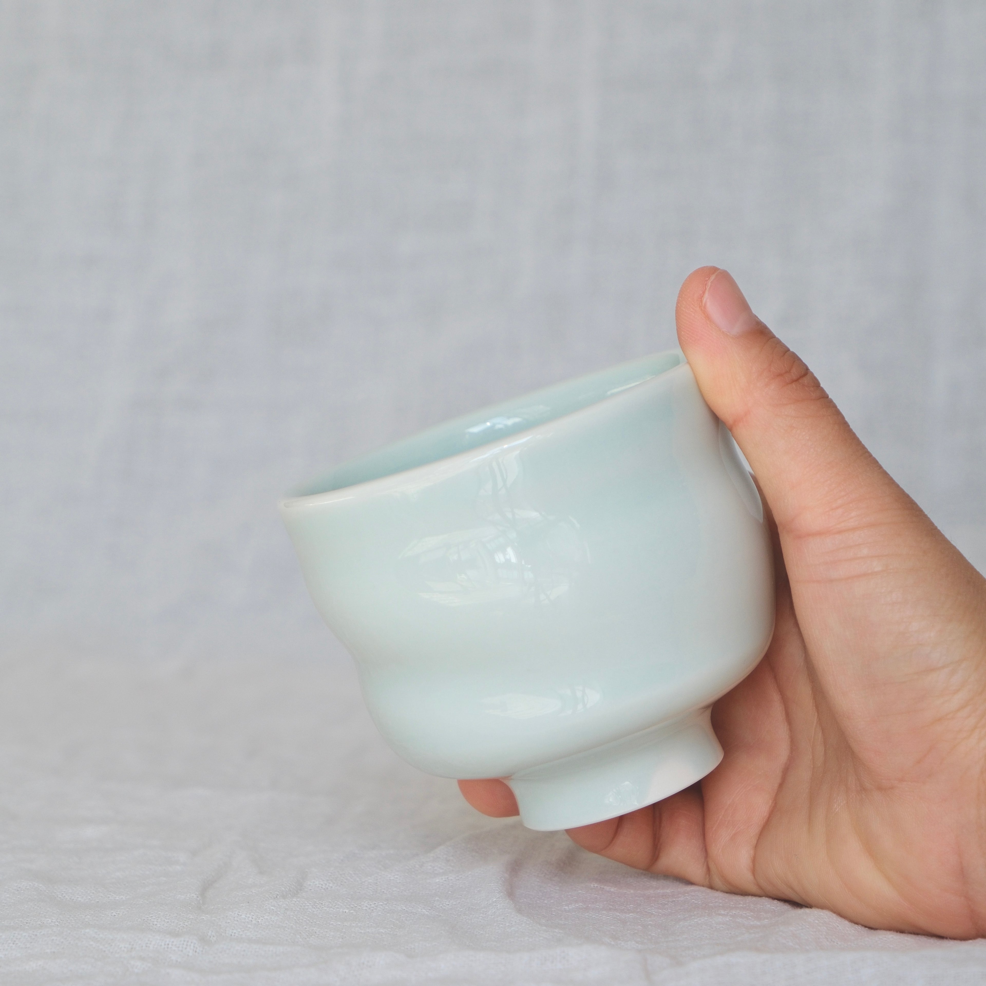 Ripple Cup 036 "Celadon Blue" - 220ml