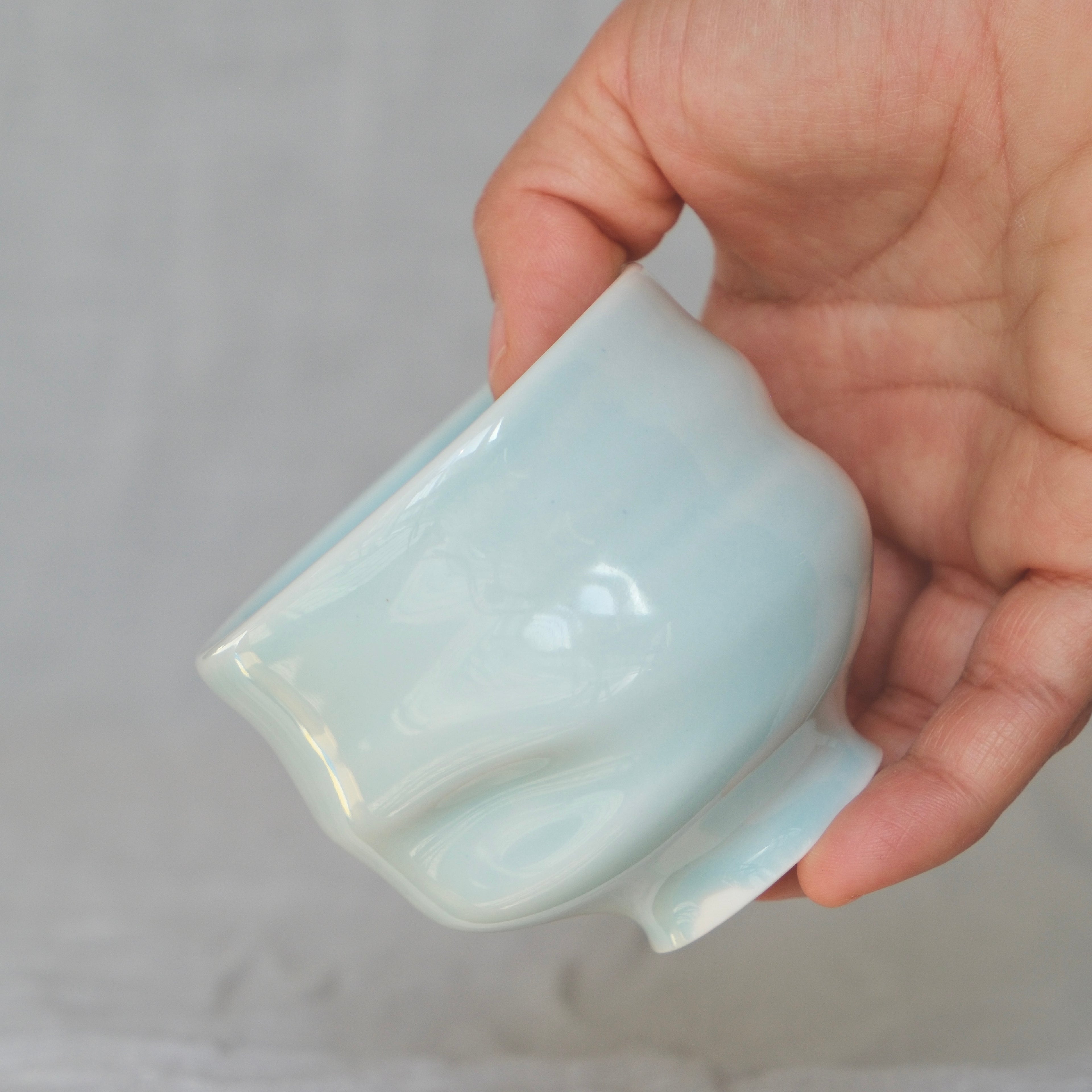 Ripple Cup 046 "Celadon Blue" - 140ml