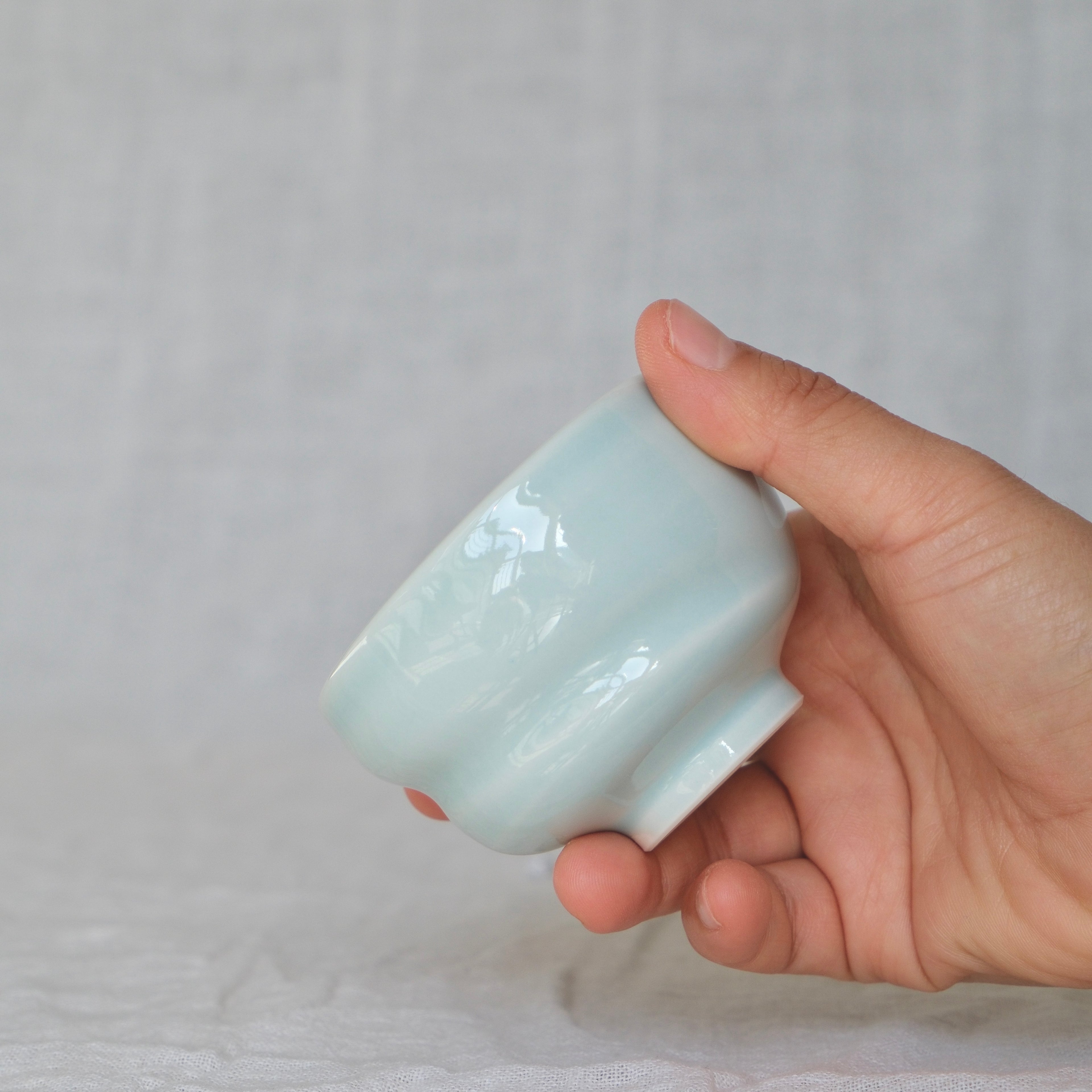 Ripple Cup 053 "Celadon Blue" - 100ml