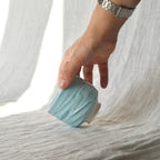 Slip textured Cup 007 "Sky Blue" - 200ml