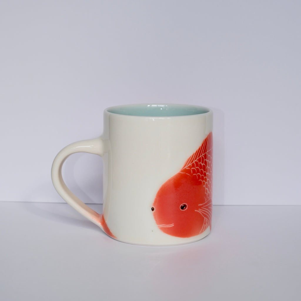 Adrift Porcelain Mug 002 - Goldfish 380ml