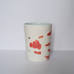 Adrift Porcelain Tumbler 015 - Red Koi 380ml