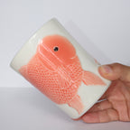 Adrift Porcelain Tumbler 016 - Goldfish 420ml