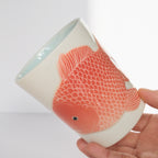 Adrift Porcelain Tumbler 018 - Goldfish 390ml