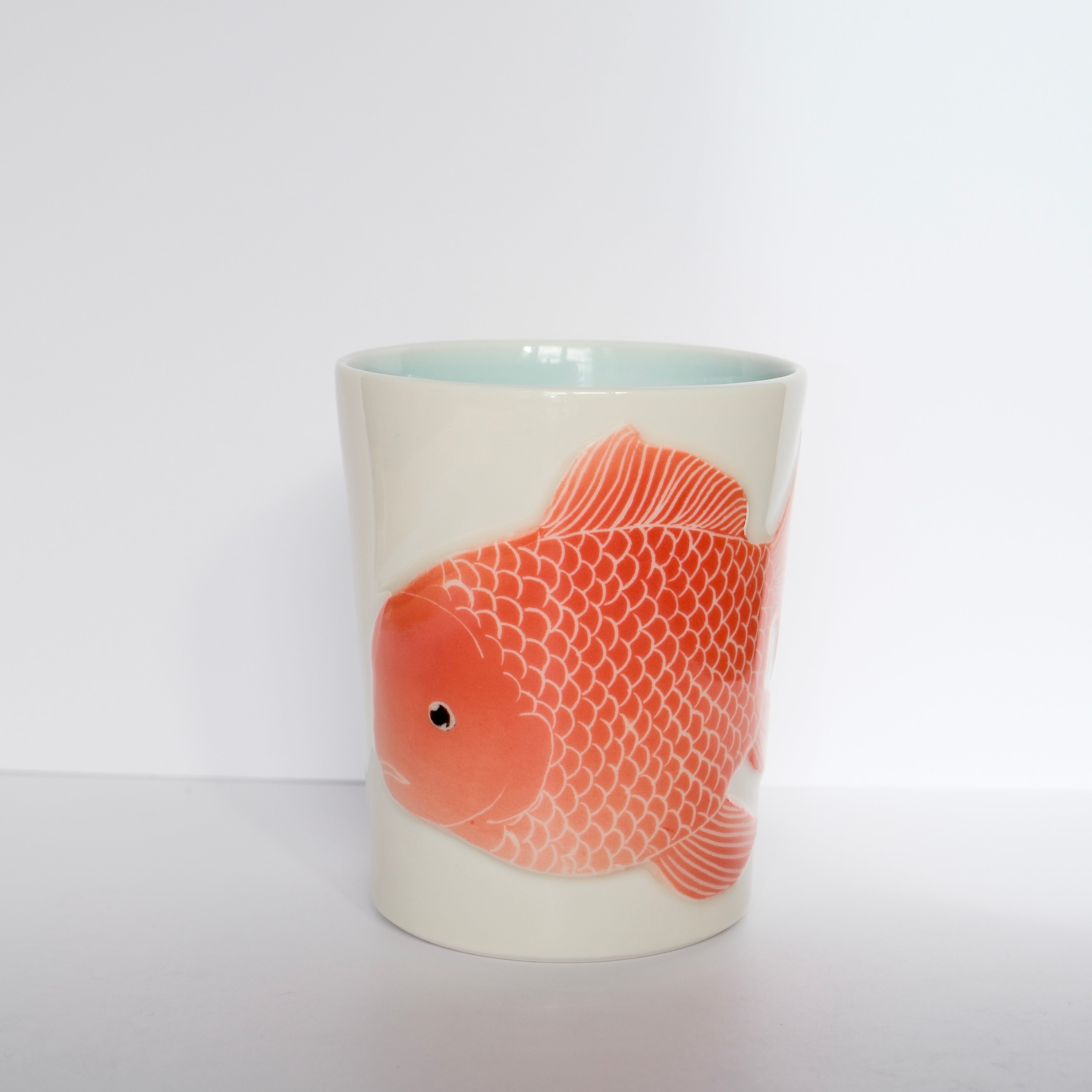 Adrift Porcelain Tumbler 018 - Goldfish 390ml