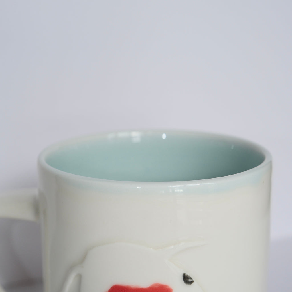 [SECONDS] Adrift Porcelain Mug 001 - Koi 380ml