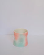Dimple Cup Porcelain 250ml - Melon Cloudy
