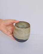 Coffee Cup 420ml - Black Stoneware - Moody