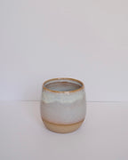 Coffee Cup 420ml - Buff Stoneware - Lilac Haze