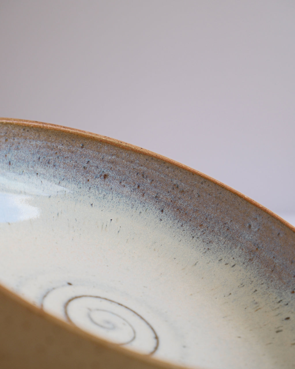 Stoneware Pasta Bowl - Lilac Haze