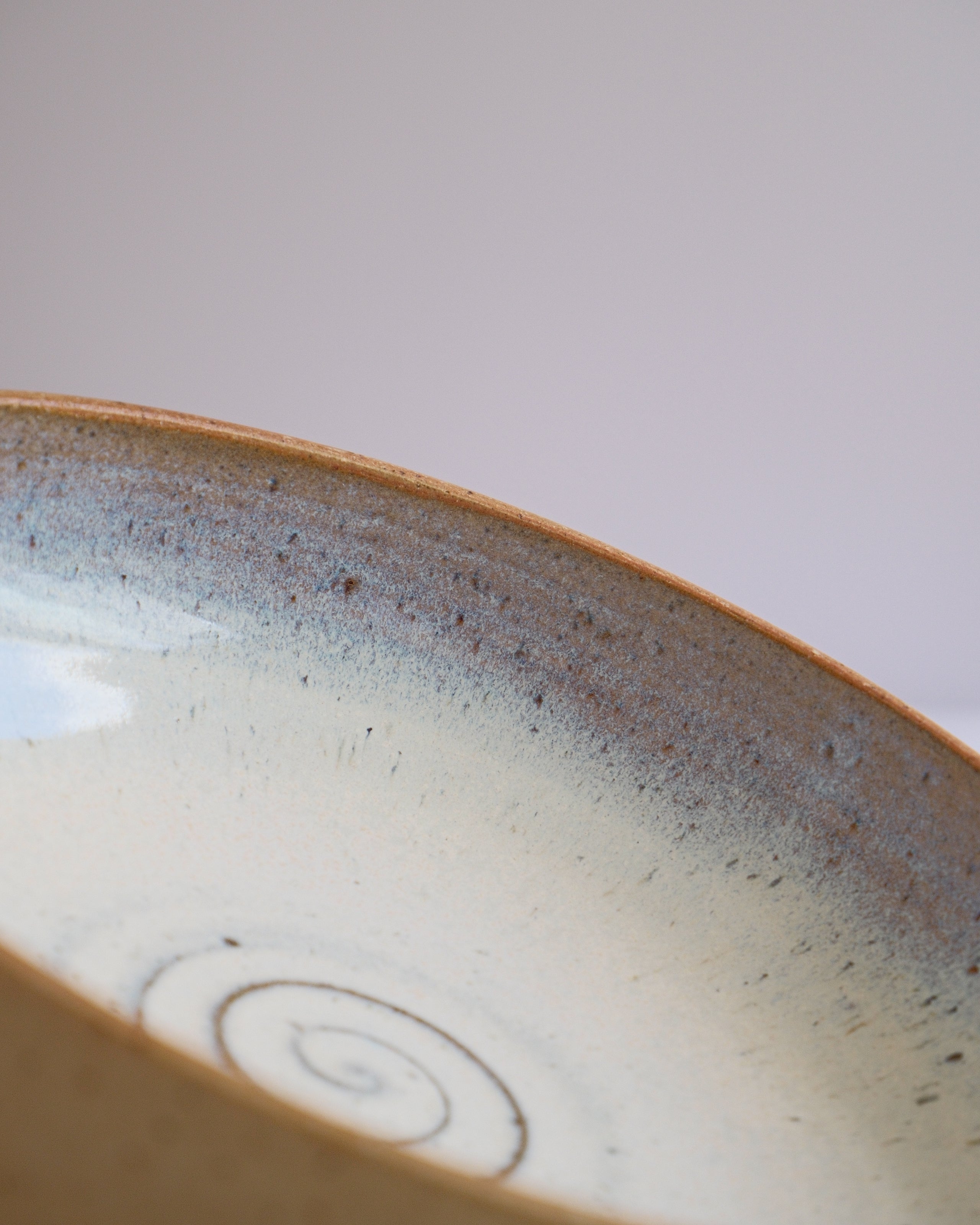 Stoneware Pasta Bowl - Lilac Haze