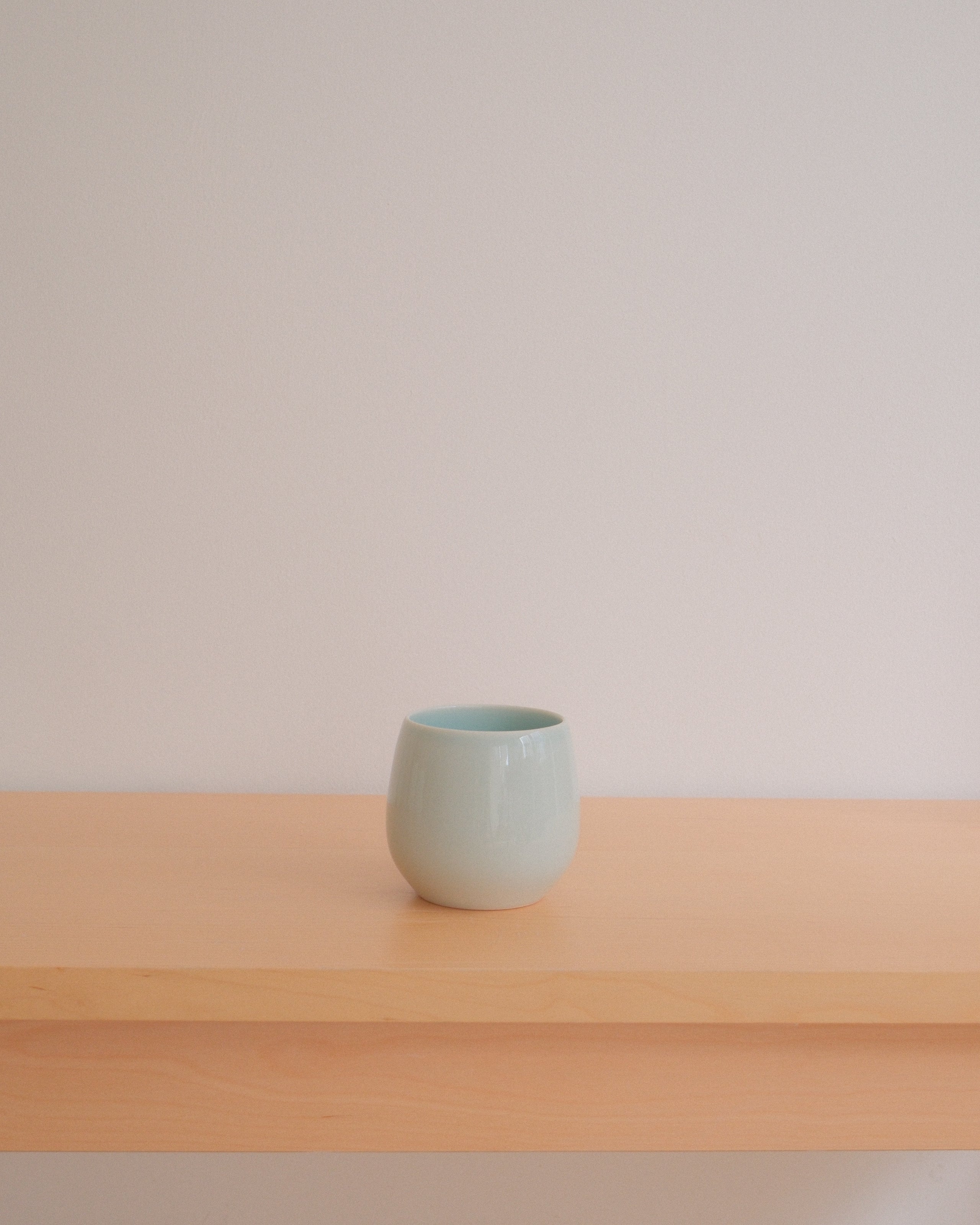 Porcelain Tumblers - Celadon Blue