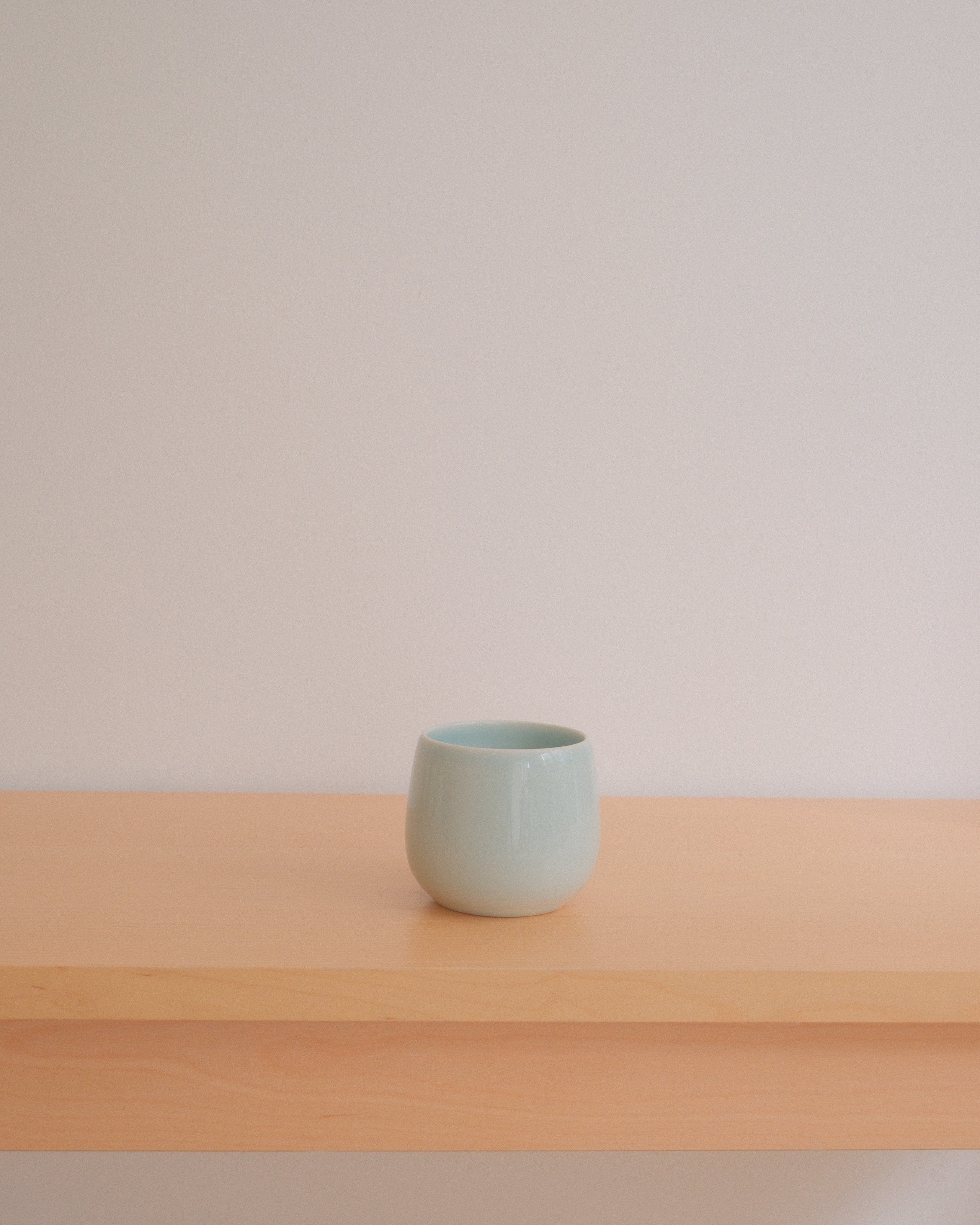 Porcelain Tumblers - Celadon Blue