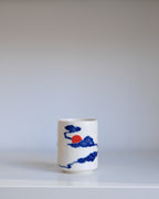Porcelain Yunomi 001 - Drifting Clouds - 200ml