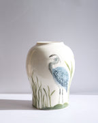 Porcelain Vessel 004 - Herons - Classic/Medium