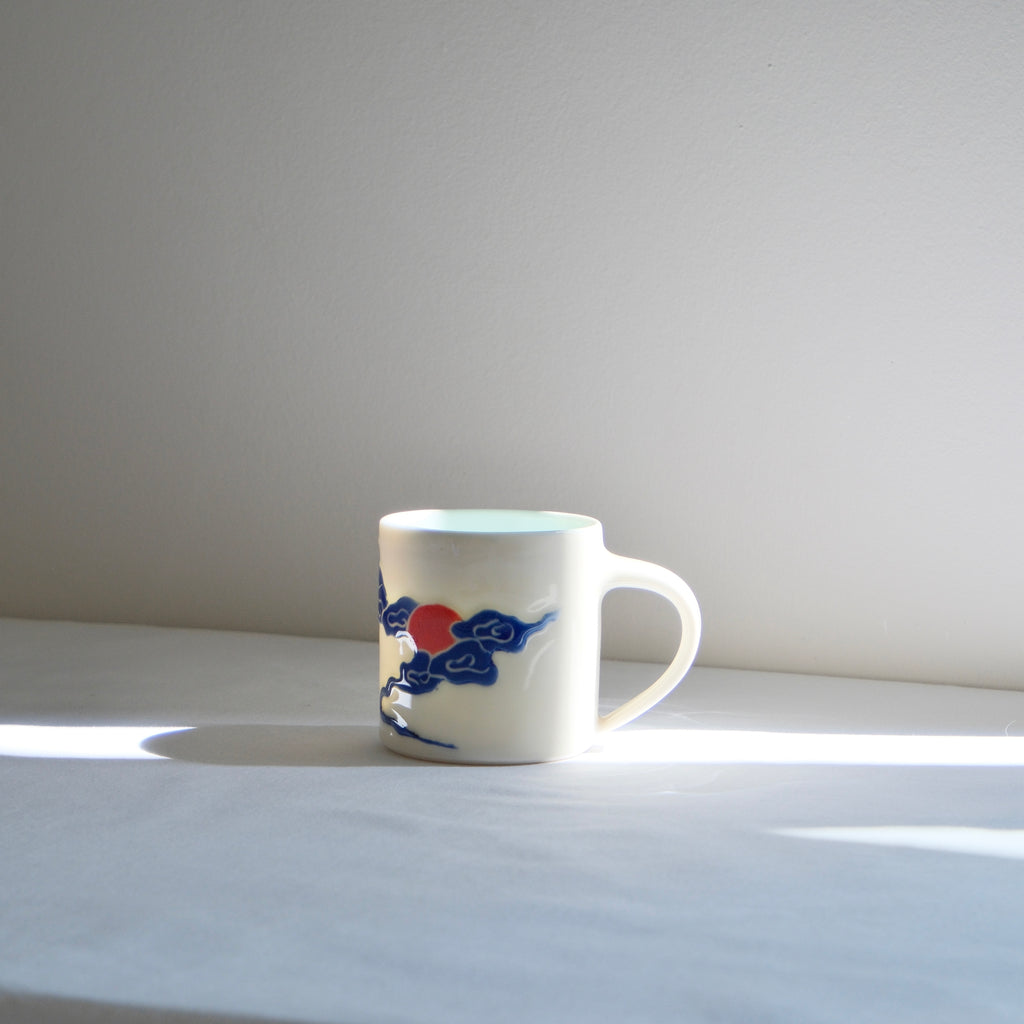 Adrift Porcelain Mug 005 - Drifting Clouds 320ml