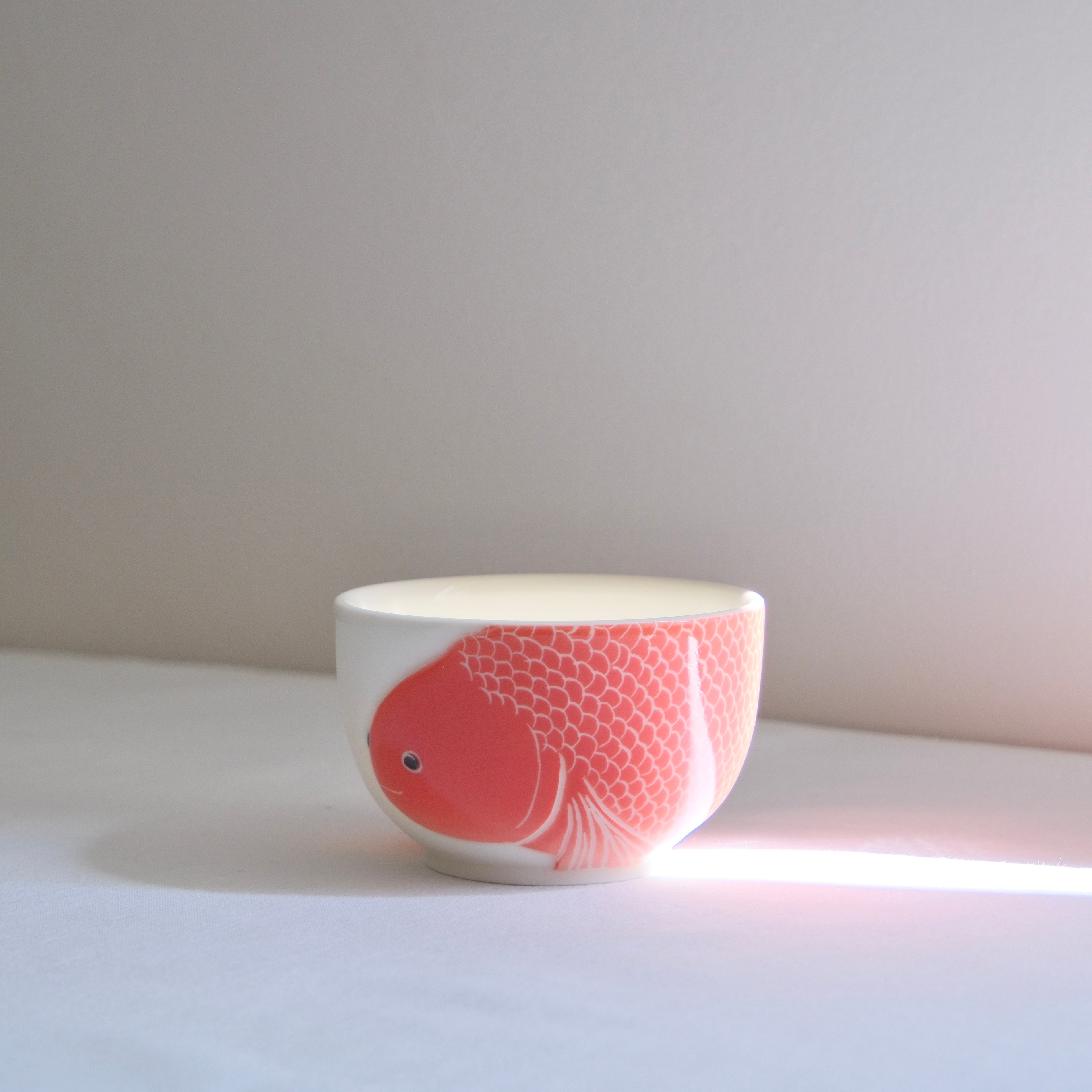Adrift Porcelain Cup 002 - Lone Goldfish 200ml