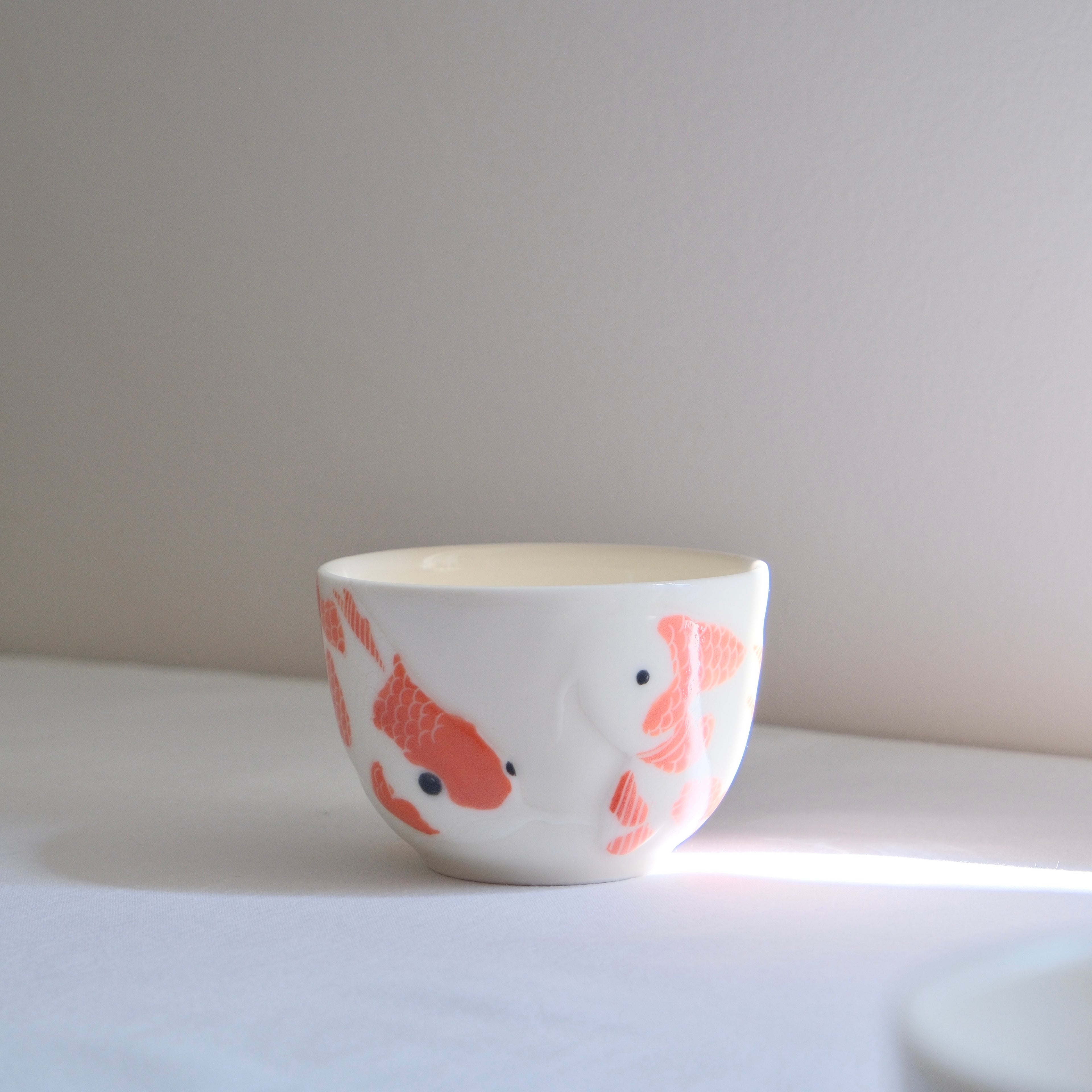 Adrift Porcelain Cup 005 - Two Koi 240ml