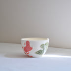 Adrift Porcelain Cup 006 - A Koi & Lotus Leaves 190ml