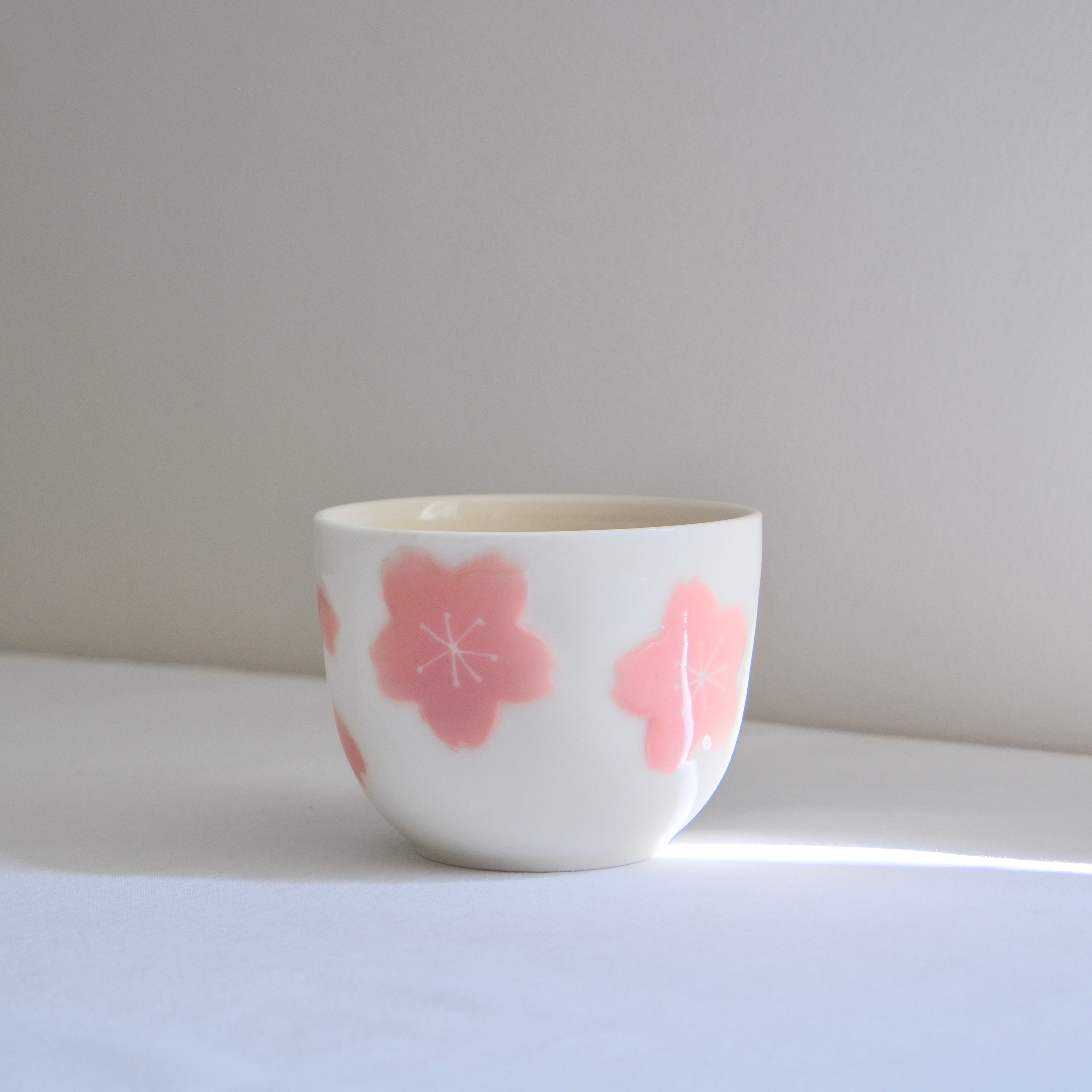 [SECONDS] Adrift Porcelain Cup 011 - Cherry Blossom 320ml