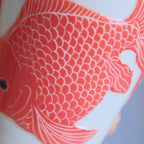 Adrift Porcelain Tumbler 025 - A lone Goldfish 460ml