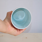 [SECONDS] Adrift Porcelain Tumbler 026 - Koi & Lotus Leaves 420ml