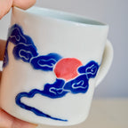 Adrift Porcelain Mug 005 - Drifting Clouds 320ml