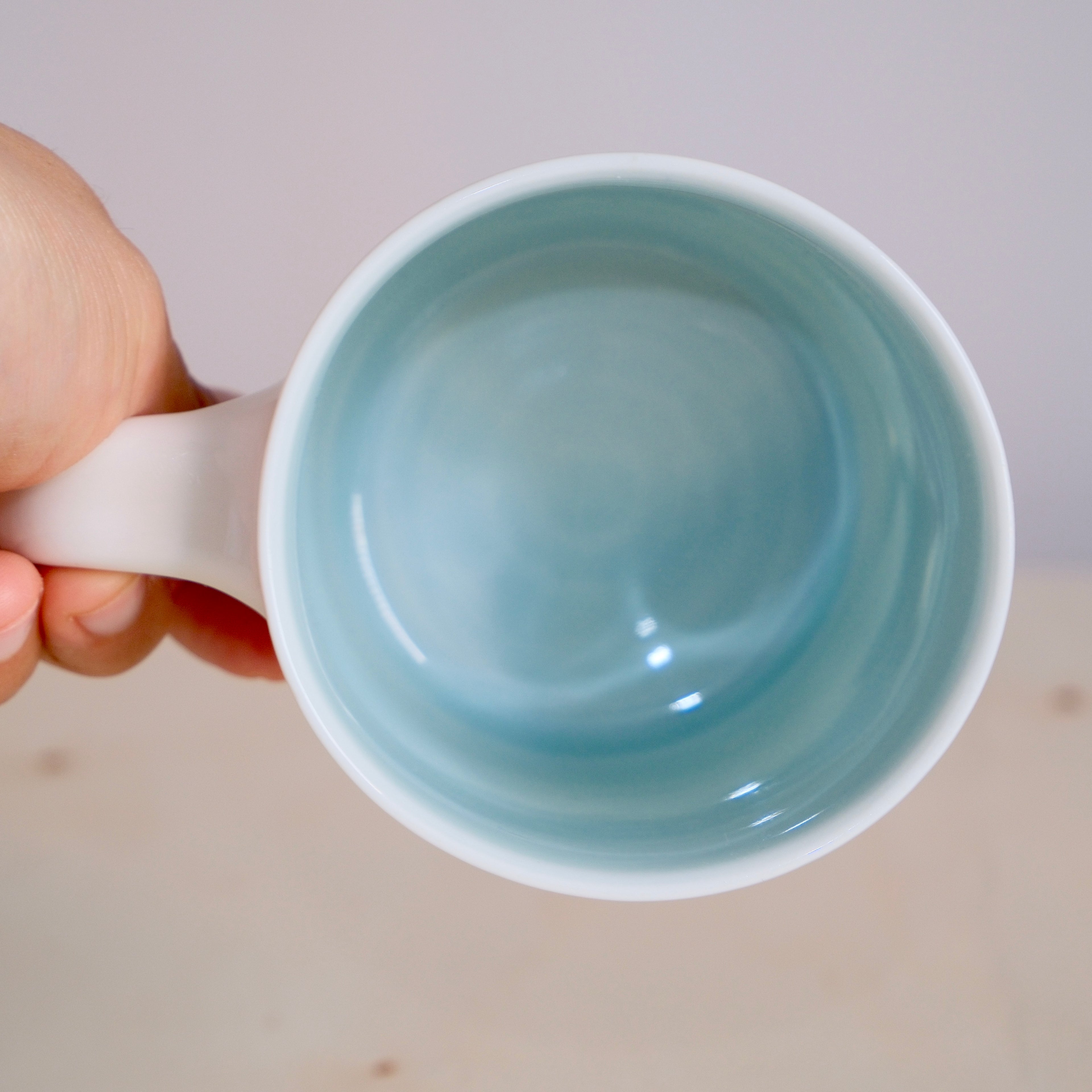 [SECONDS] Adrift Porcelain Mug 008 - Drifting Clouds 360ml