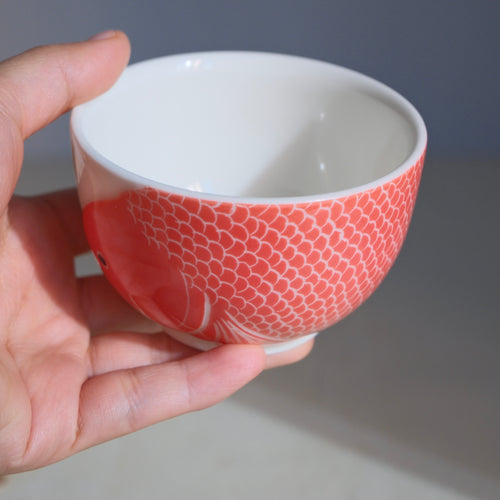 Adrift Porcelain Cup 002 - Lone Goldfish 200ml