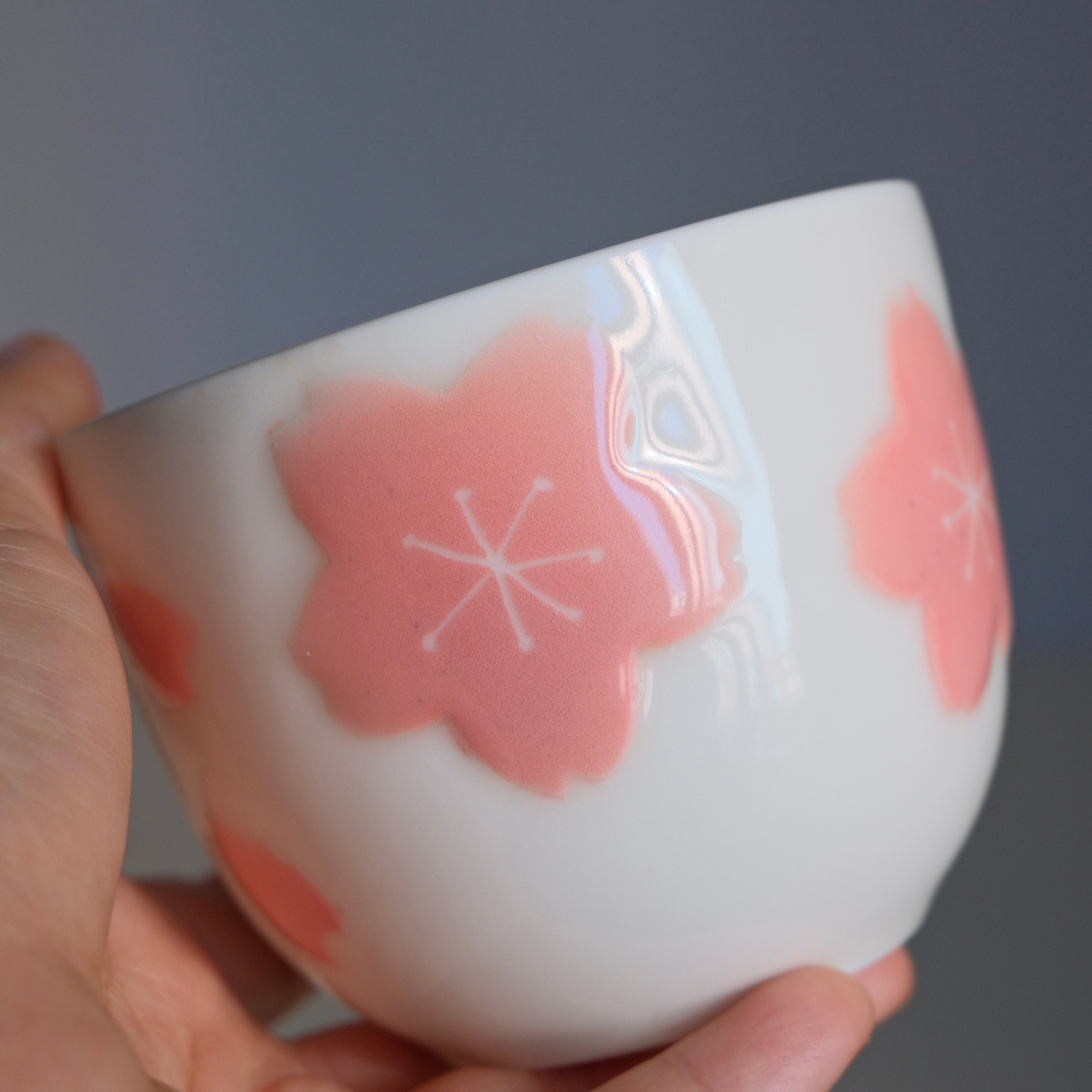 [SECONDS] Adrift Porcelain Cup 011 - Cherry Blossom 320ml