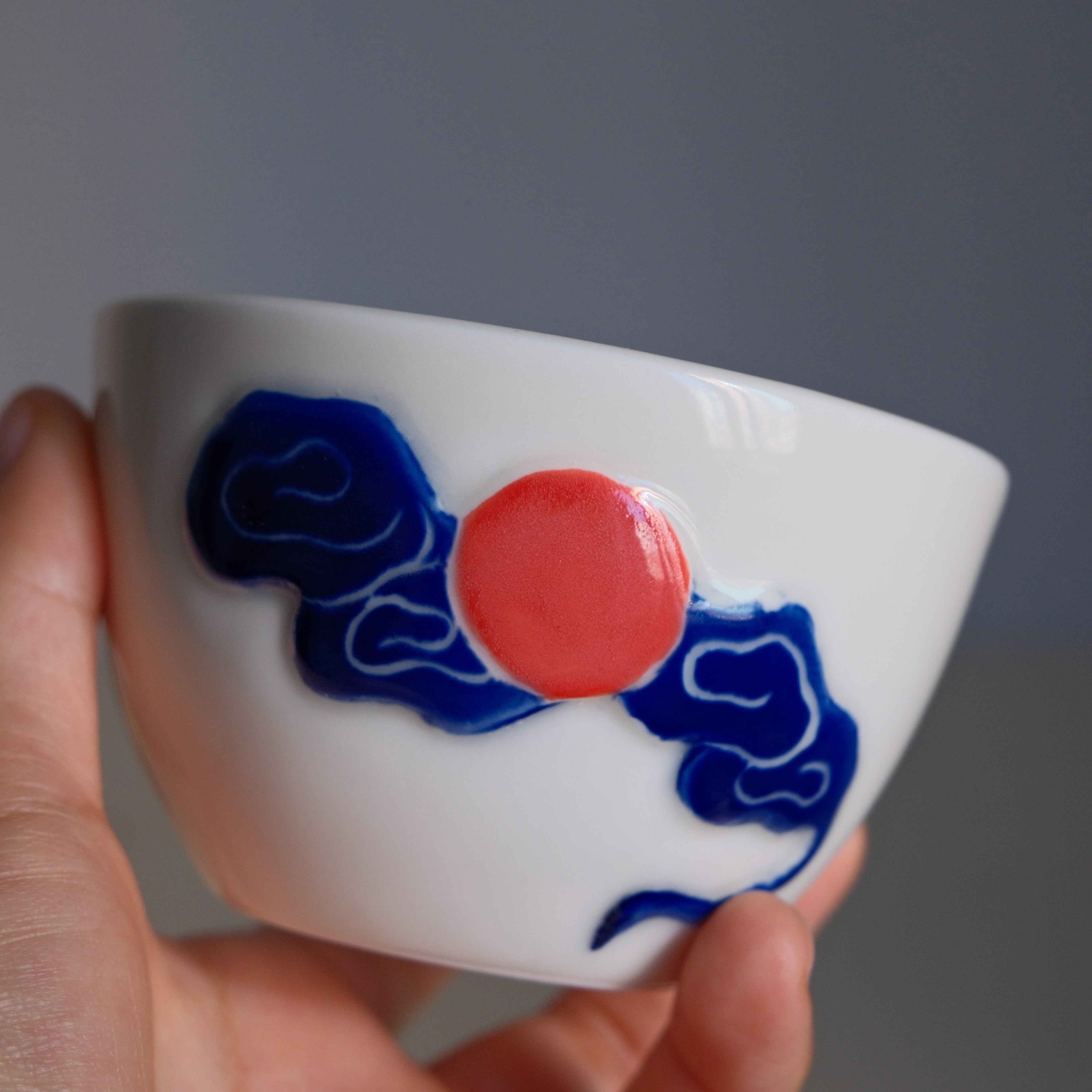 Adrift Porcelain Cup 012 - Drifting Clouds 220ml