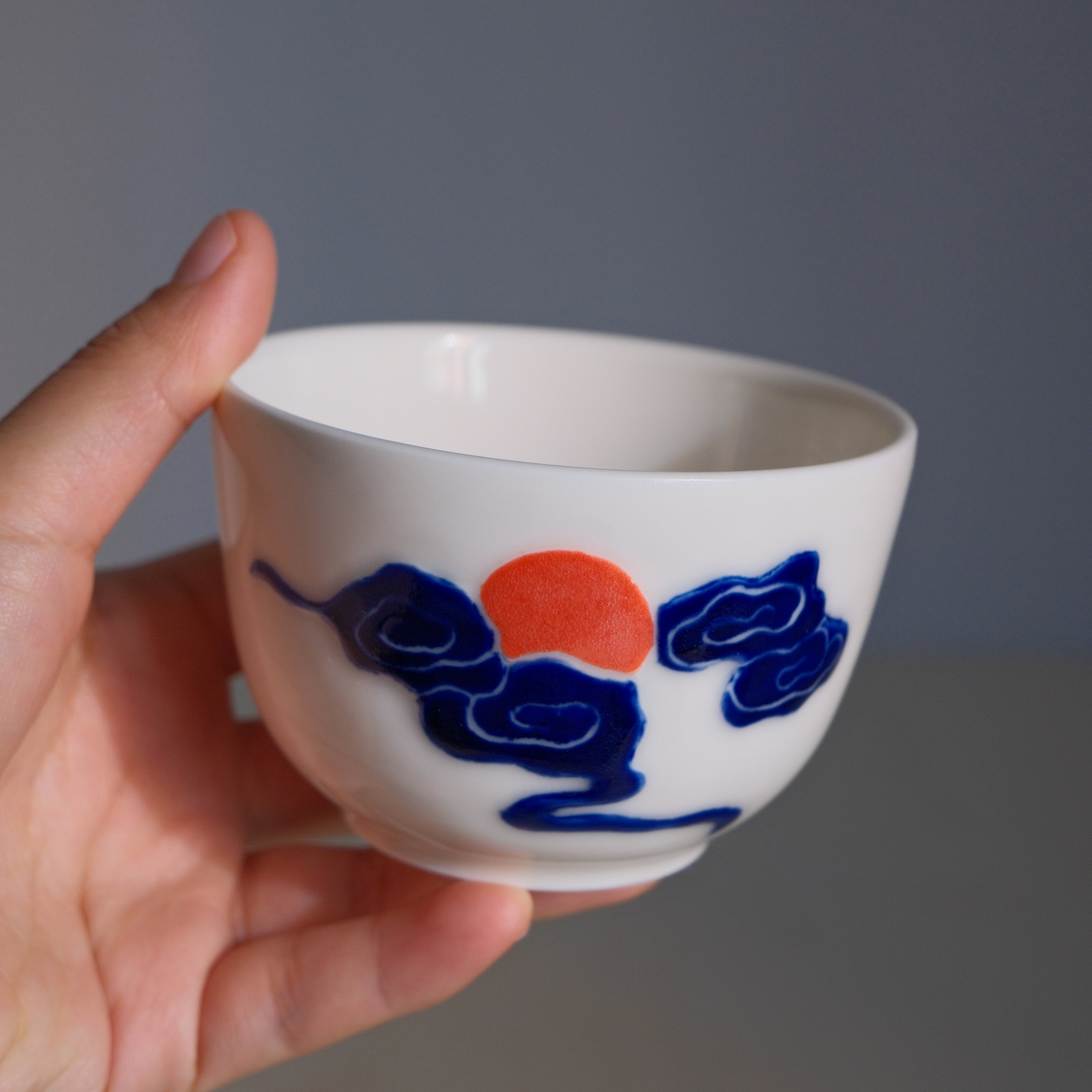 Adrift Porcelain Cup 013 - Drifting Clouds 230ml