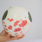 Porcelain Vessel 006 - Koi pond - Moon Jar/Small