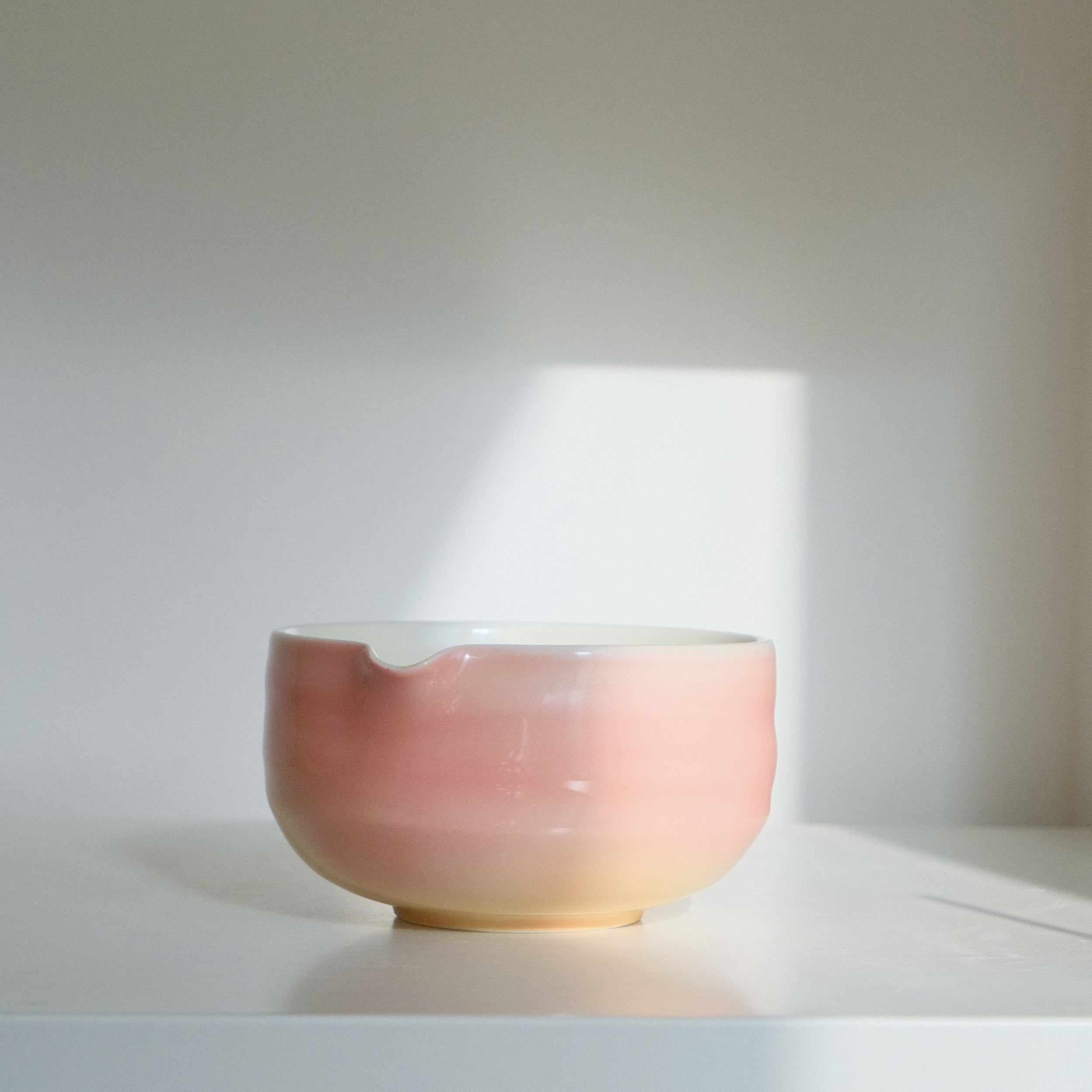 [SAMPLE] Pink Sunset Matcha Bowl - Small