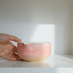 [SAMPLE] Pink Sunset Matcha Bowl - Small