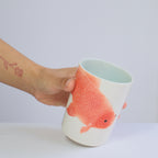 Porcelain Tumbler 009 - A Goldfish 370ml