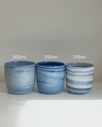 Marbled Blue Tumbler 225ml